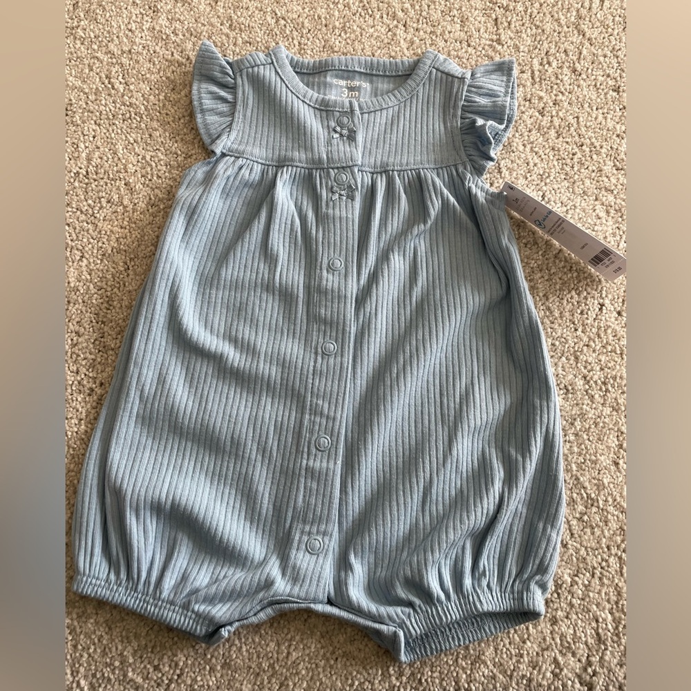 Carter's Light Blue Baby Outfit